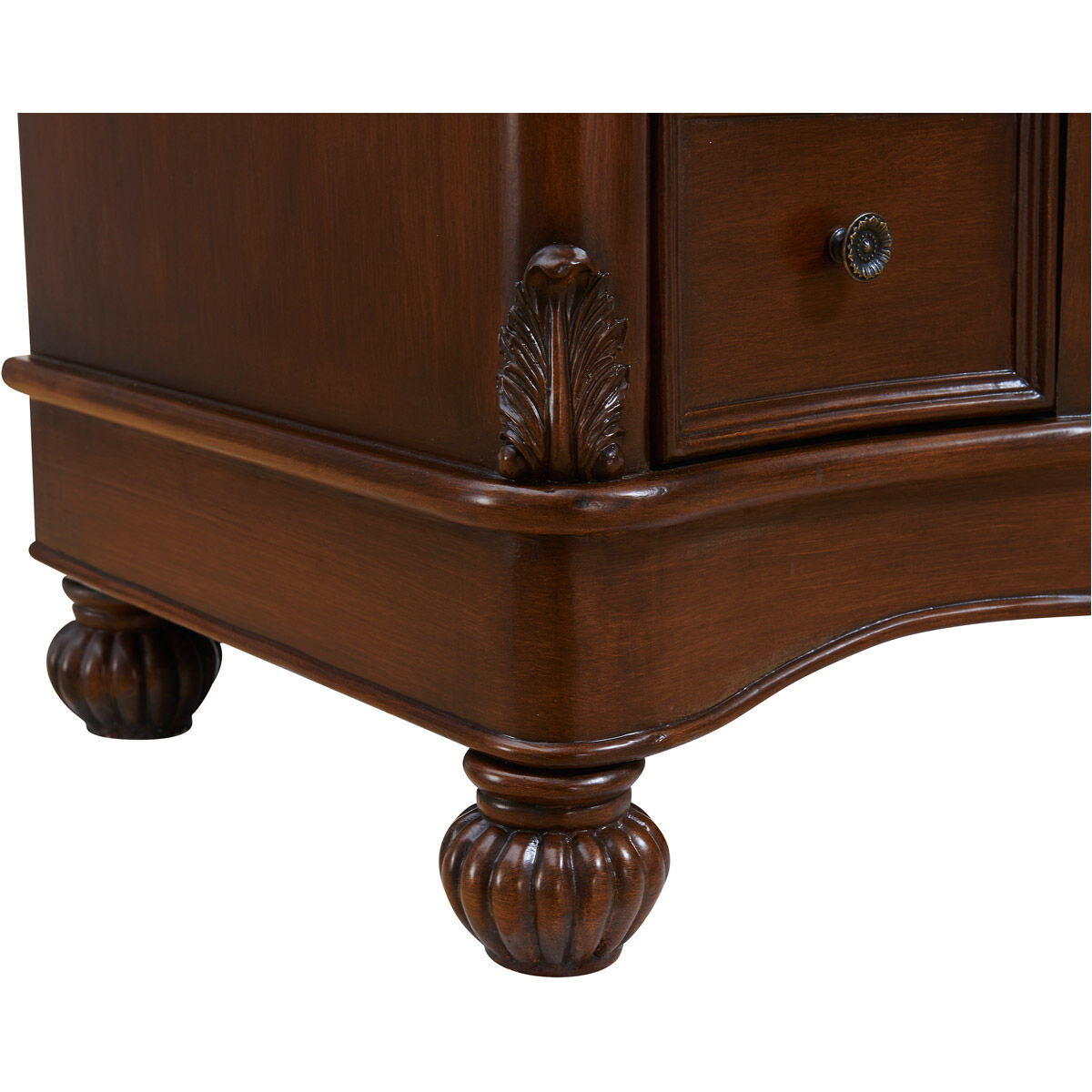 Windsor 48 X 35 inch Teak Vanity Set