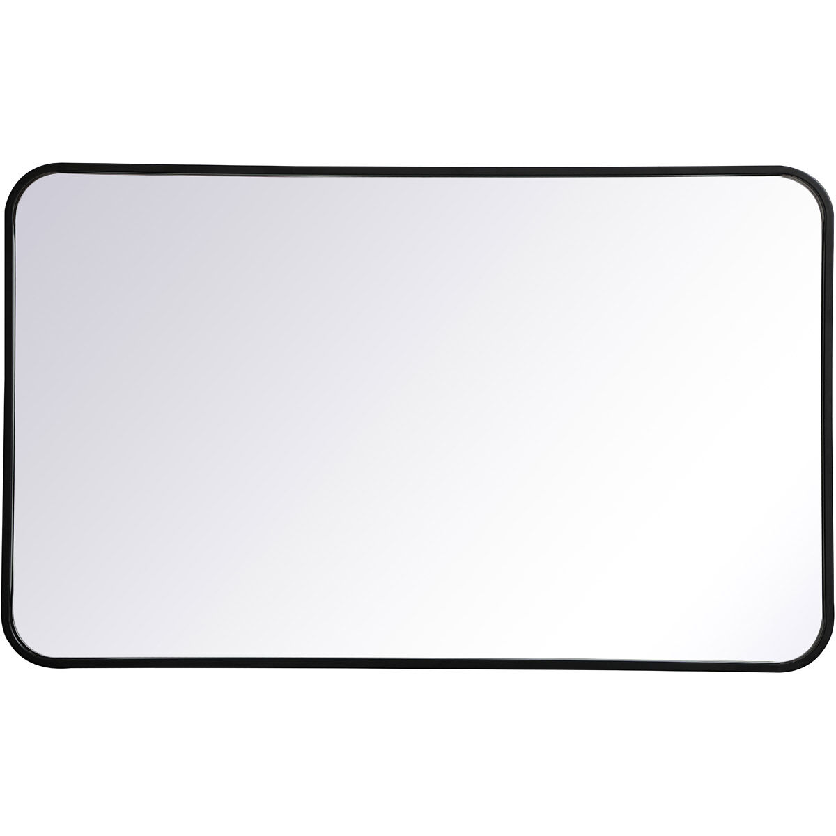 Evermore 36 X 22 inch Black Mirror