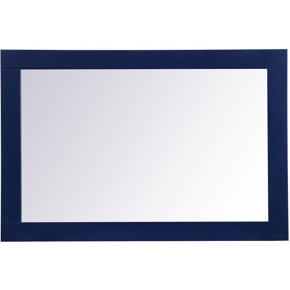 Aqua 36 X 24 inch Blue Vanity Mirror