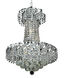 Belenus 6 Light 18 inch Chrome Dining Chandelier Ceiling Light in Royal Cut