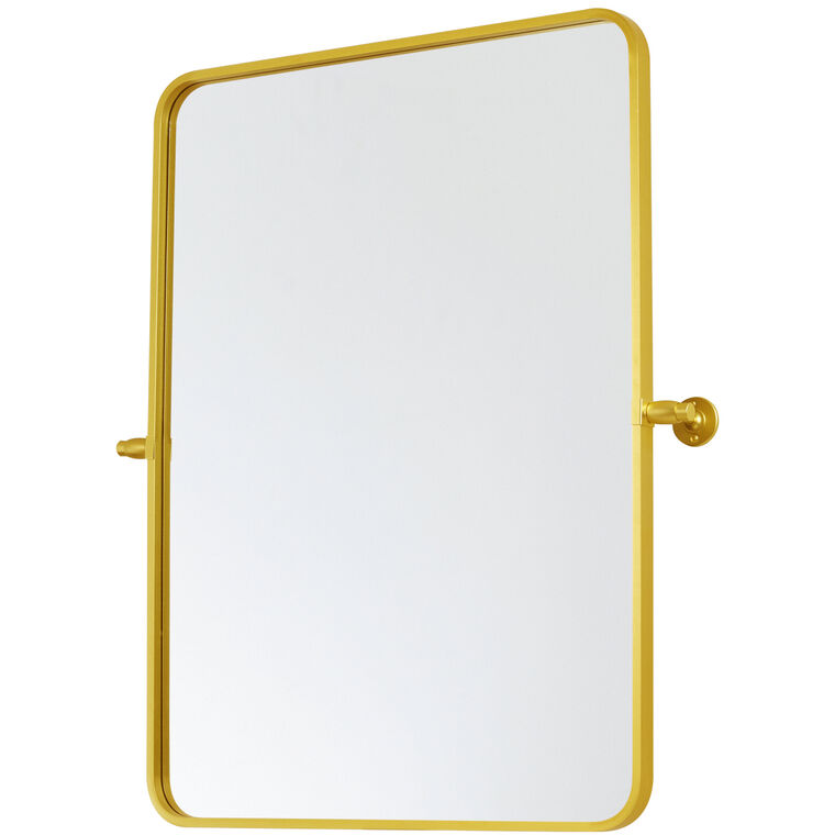 Everly 32 X 24 inch Gold Mirror