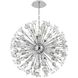 Vera 18 Light 32 inch Chrome Pendant Ceiling Light