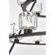 Cadence 27 Light 48 inch Black Chandelier Ceiling Light