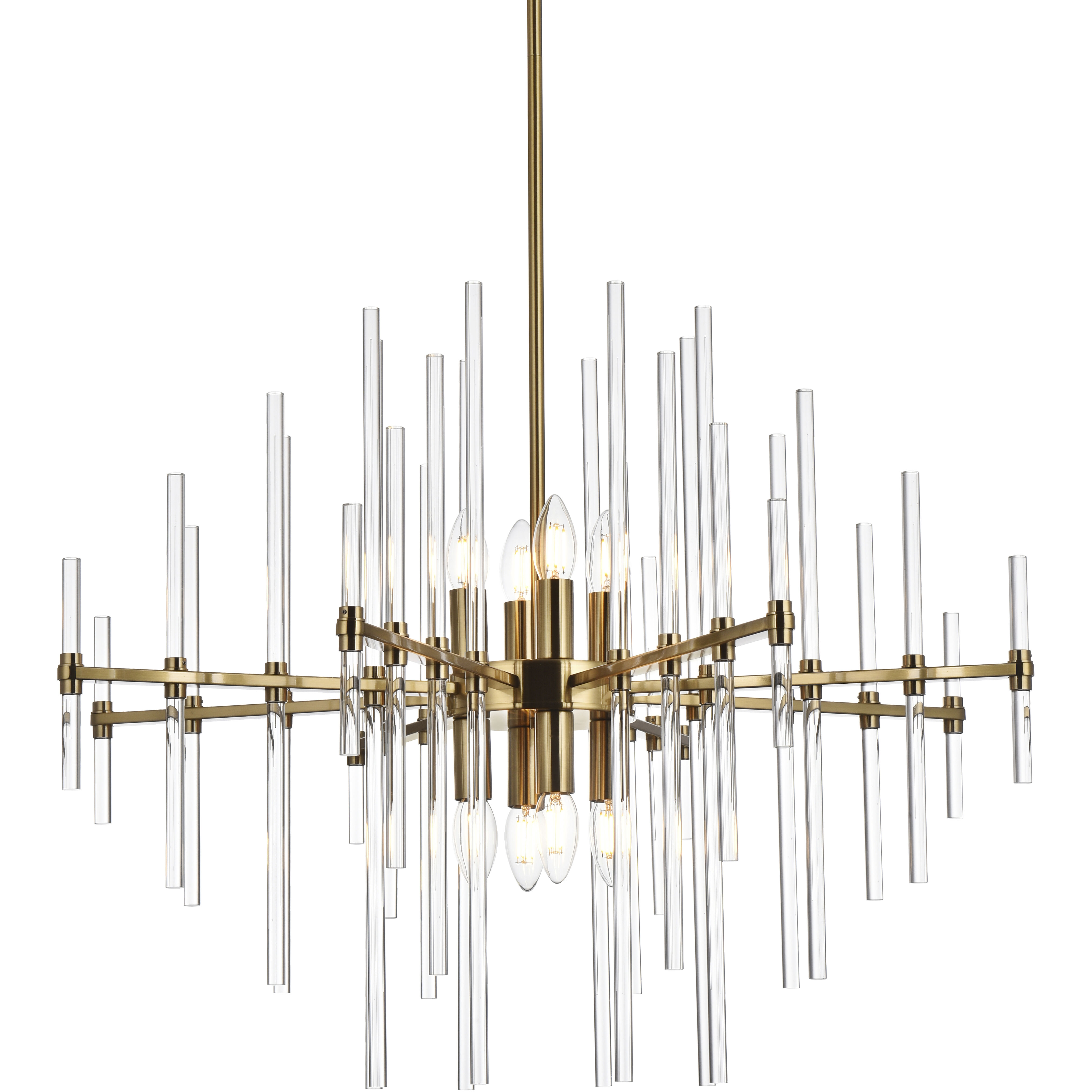 Sienna 8 Light 31 inch Gold Pendant Ceiling Light