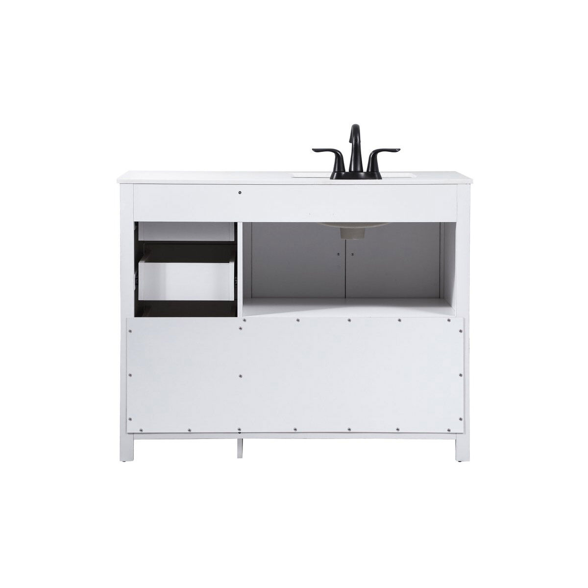 Grant 42 X 19 X 34 inch White Vanity Sink Set