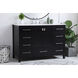 Irene 48 X 22 X 34 inch Black Vanity Sink Set