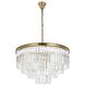 Sydney 17 Light 32 inch Satin Gold Chandelier Ceiling Light