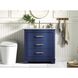 Knox 30 X 34 inch Blue Bathroom Vanity Cabinet