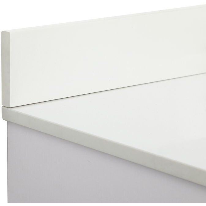 Cyrus 48 X 22 X 33.5 inch White Vanity Sink Set in Included