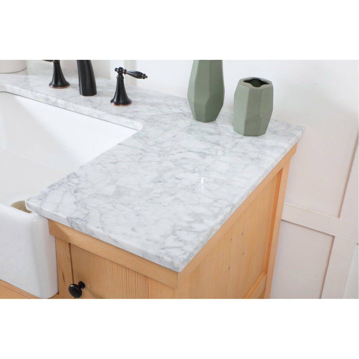 Clement 42 X 22 X 34 inch Natural Wood Bathroom Vanity Cabinet