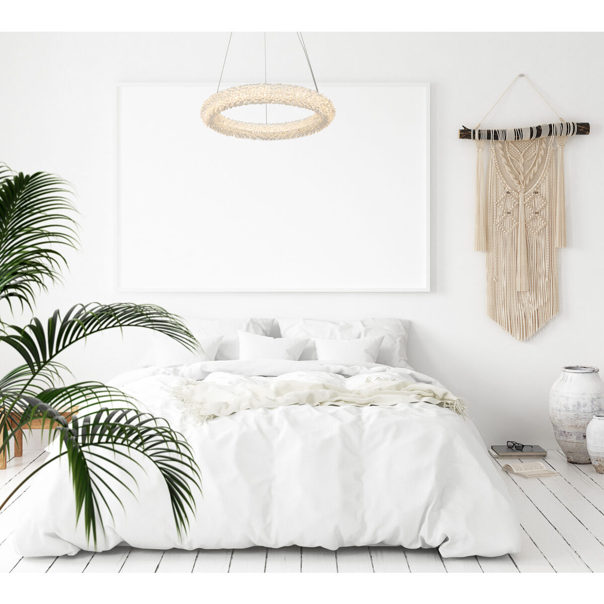 Bowen 1 Light 18 inch Chrome Chandelier Ceiling Light