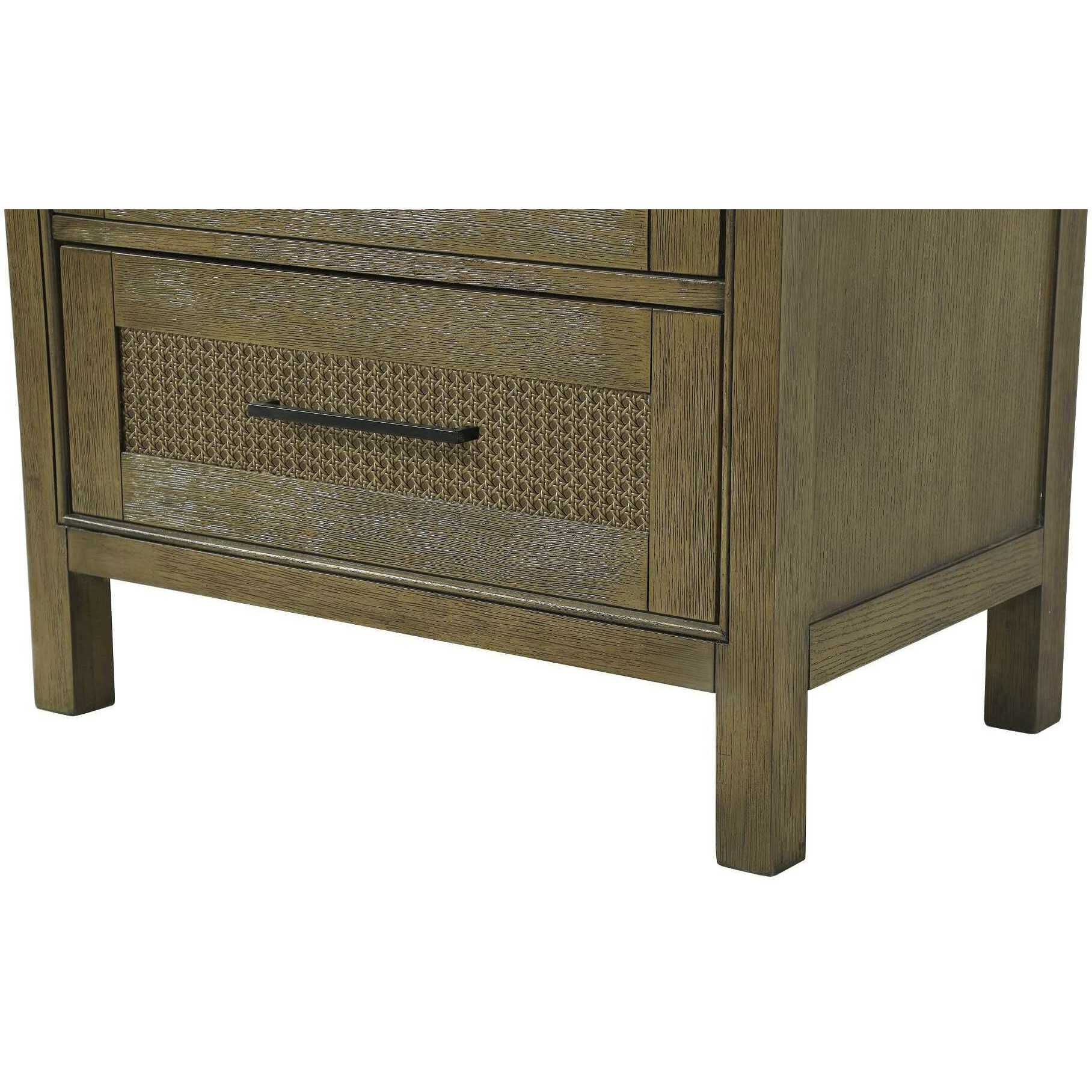 Alina Hazel Oak Bathroom Storage Cabinet