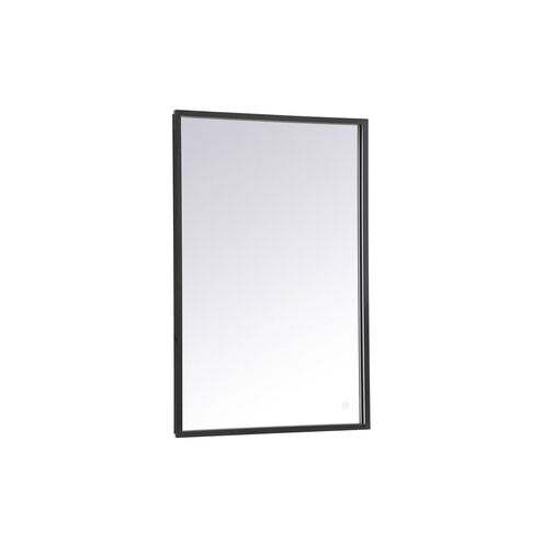 Pier 40 X 20 inch Black LED Mirror