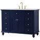 Otto 48 X 21 X 35 inch Blue Vanity Sink Set