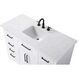 Remington 48 X 35 inch White Bathroom Vanity Cabinet