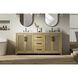 Alina 72 X 34 inch Linen Oak Bathroom Vanity Cabinet