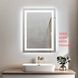 Riven 36 X 27 inch White LED Mirror