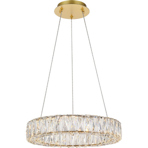 Monroe 18 inch Gold Pendant Ceiling Light