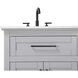 Remington 60 X 35 inch Grey Bathroom Vanity Cabinet