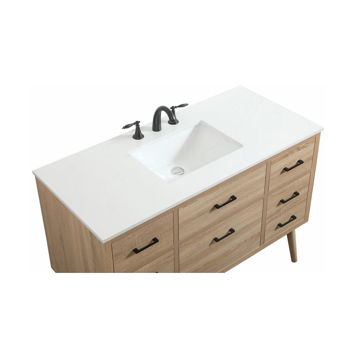 Boise 48 X 22 X 33.5 inch Mango Wood Vanity Sink Set in Not Included