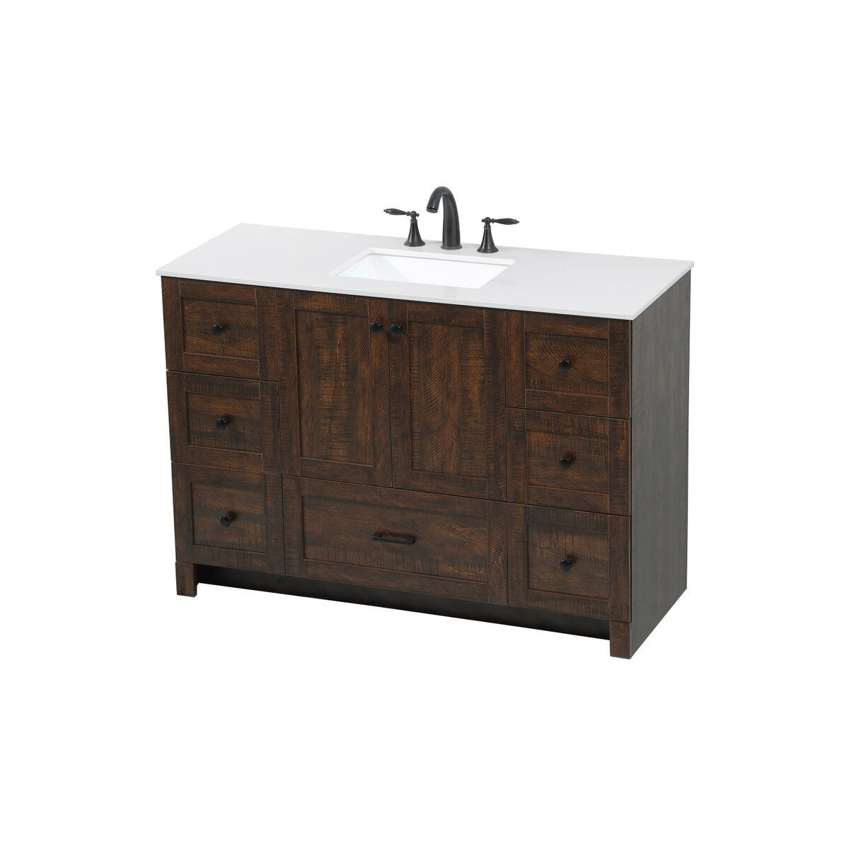 Soma 48 X 19 X 34 inch Expresso Vanity Sink Set