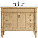 Lexington 42 X 21.5 X 35 inch Antique Beige Vanity Sink Set