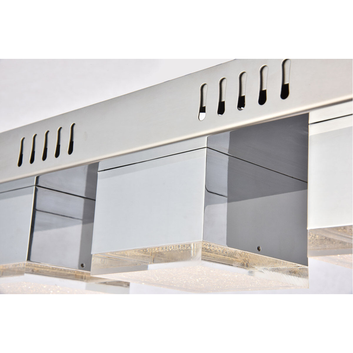 Glasgow LED 4.7 inch Chrome Flush Mount Ceiling Light