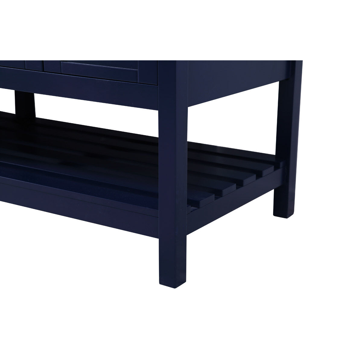 Theo 72 X 22 X 34 inch Blue Vanity Sink Set