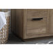 Blake 54 X 22 X 34 inch Natural Oak Vanity Sink Set