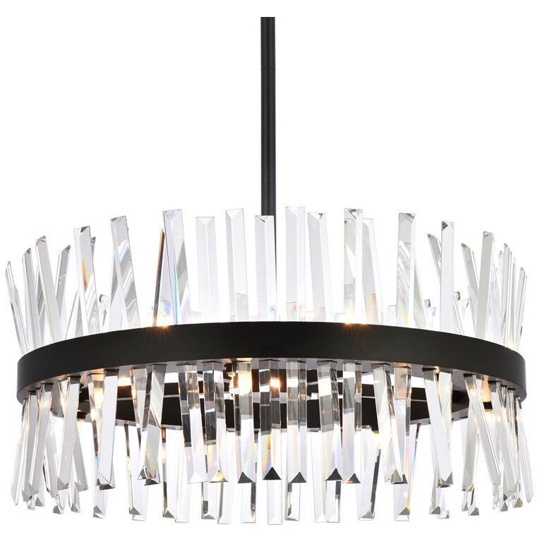 Serephina 14 Light 25 inch Black Pendant Ceiling Light