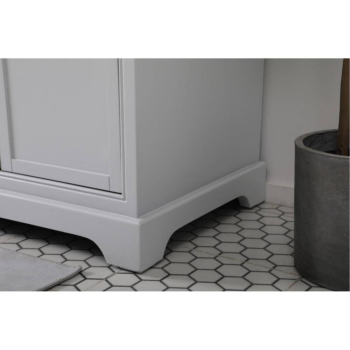 Americana 72 X 21.5 X 35 inch Grey Vanity Sink Set in Gray