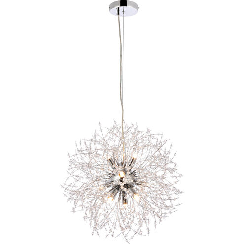 Solace 9 Light 18 inch Chrome Pendant Ceiling Light