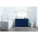Blake 54 X 22 X 34 inch Blue Vanity Sink Set