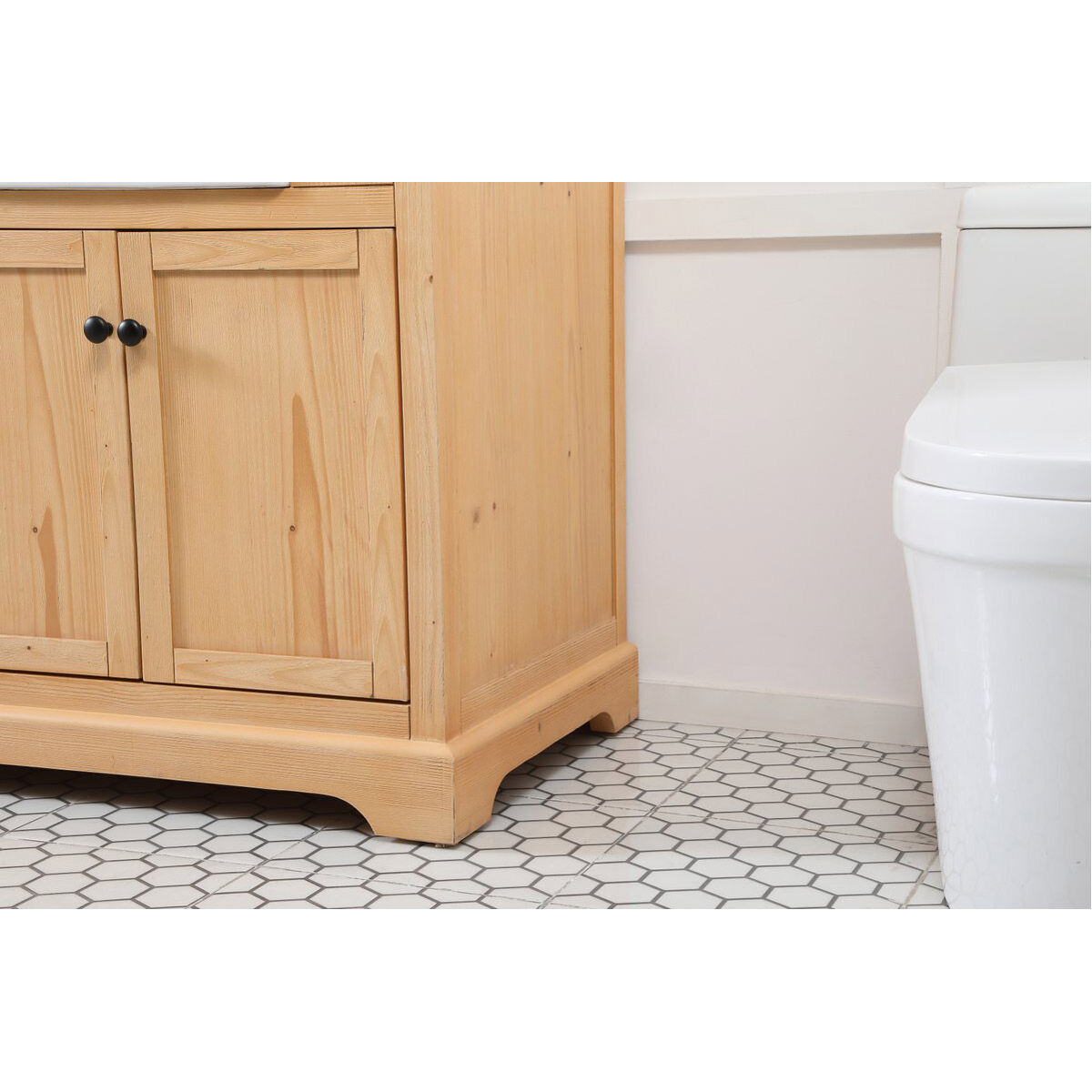 Franklin 72 X 22 X 35 inch Natural Wood Bathroom Vanity Cabinet