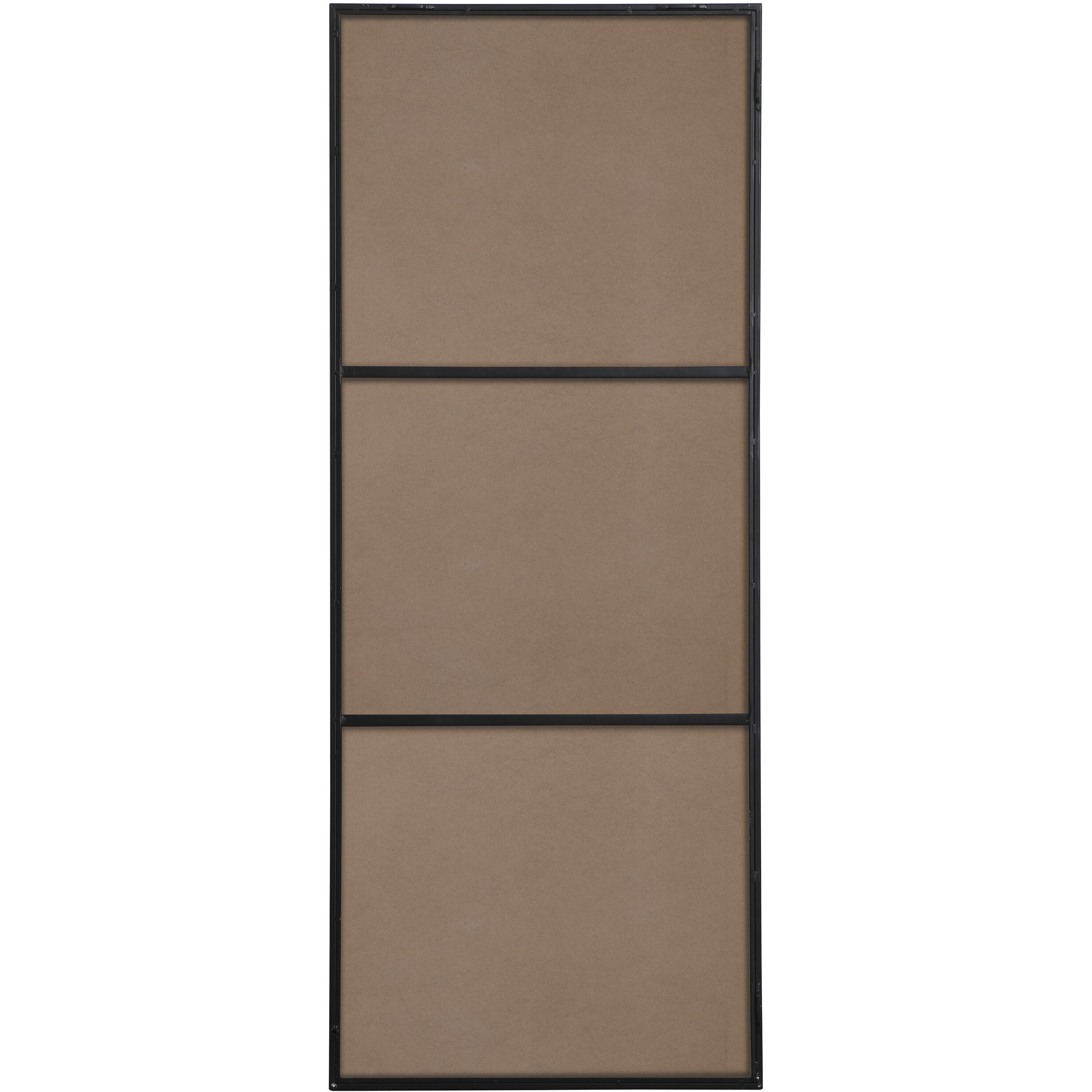 Monet 60 X 24 inch Black Wall Mirror