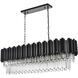 Willow 12 Light 14 inch Black Chandelier Ceiling Light