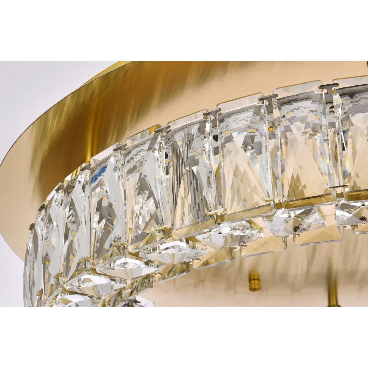 Monroe 1 Light 22 inch Gold Flush Mount Ceiling Light