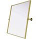 Amoura 30 X 27 inch Brass Mirror
