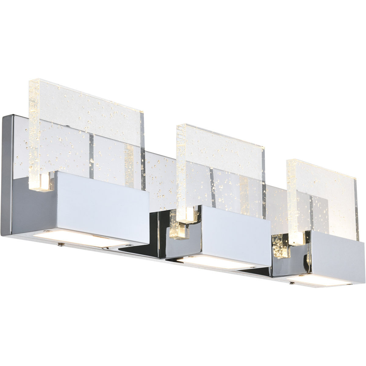 Pollux LED 22.04 inch Chrome Wall Sconce Wall Light
