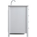 Irene 54 X 22 X 34 inch White Vanity Sink Set