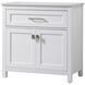 Adian White Bathroom Storage Cabinet