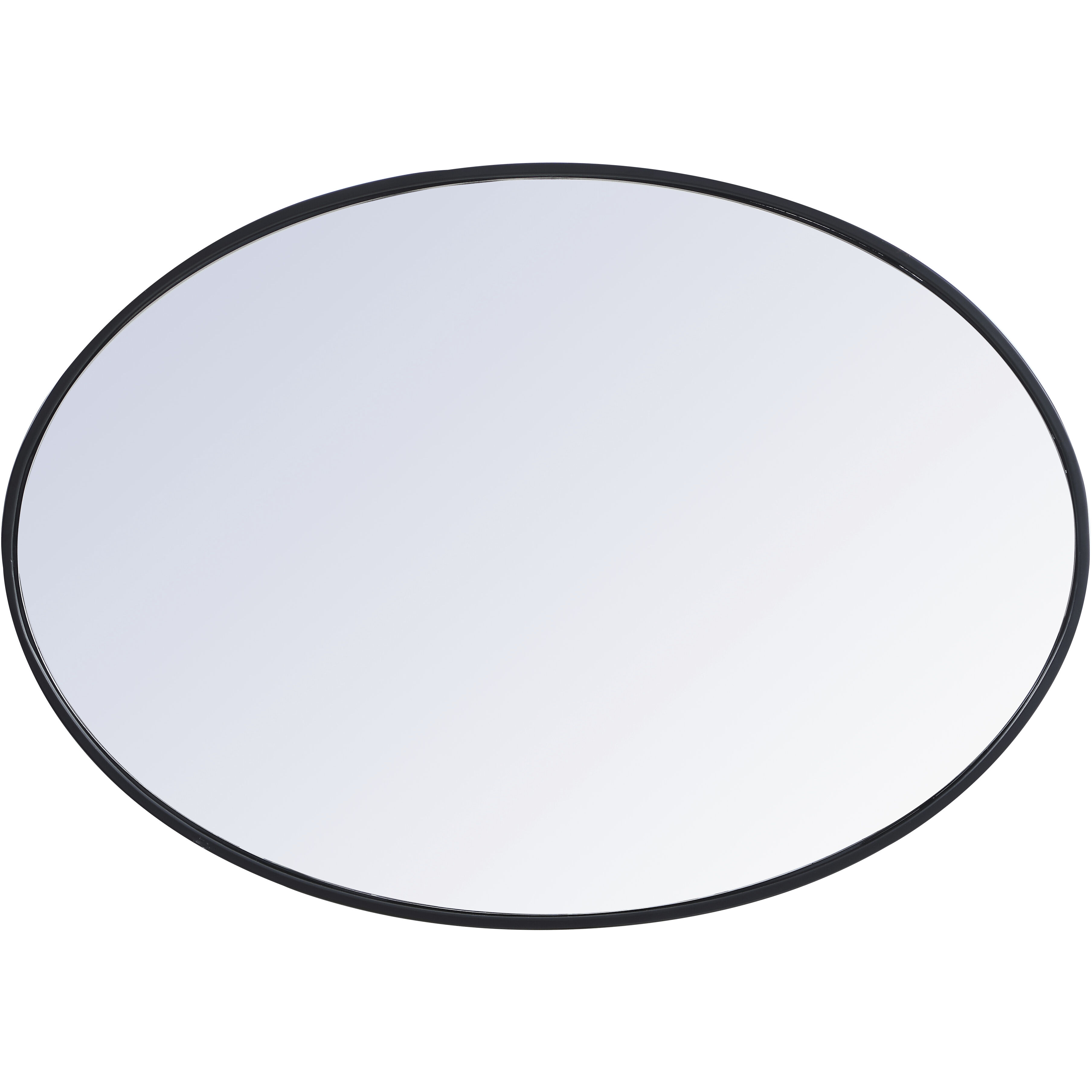 Eternity 34 X 24 inch Black Wall Mirror