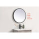 Pier 24 X 24 inch Black LED Mirror