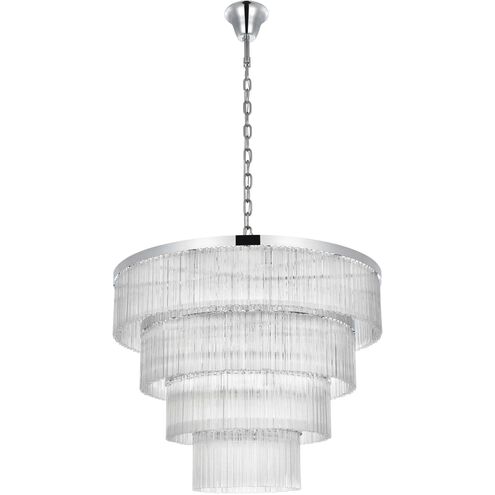 Harlow 28 Light 40 inch Chrome Chandelier Ceiling Light