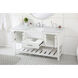 Clement 60 X 22 X 34 inch White Bathroom Vanity Cabinet