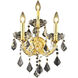 Maria Theresa 3 Light 12 inch Gold Wall Sconce Wall Light in Clear, Royal Cut