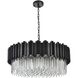 Willow 10 Light 32 inch Black Chandelier Ceiling Light