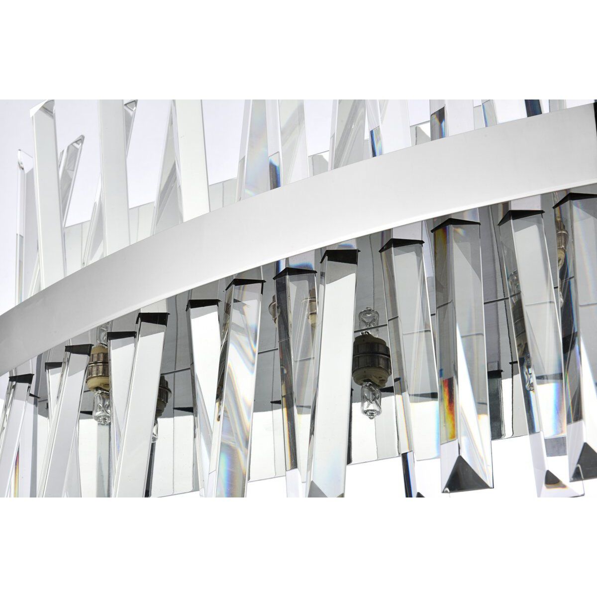 Serephina 8 Light 24 inch Chrome Bath Sconce Wall Light