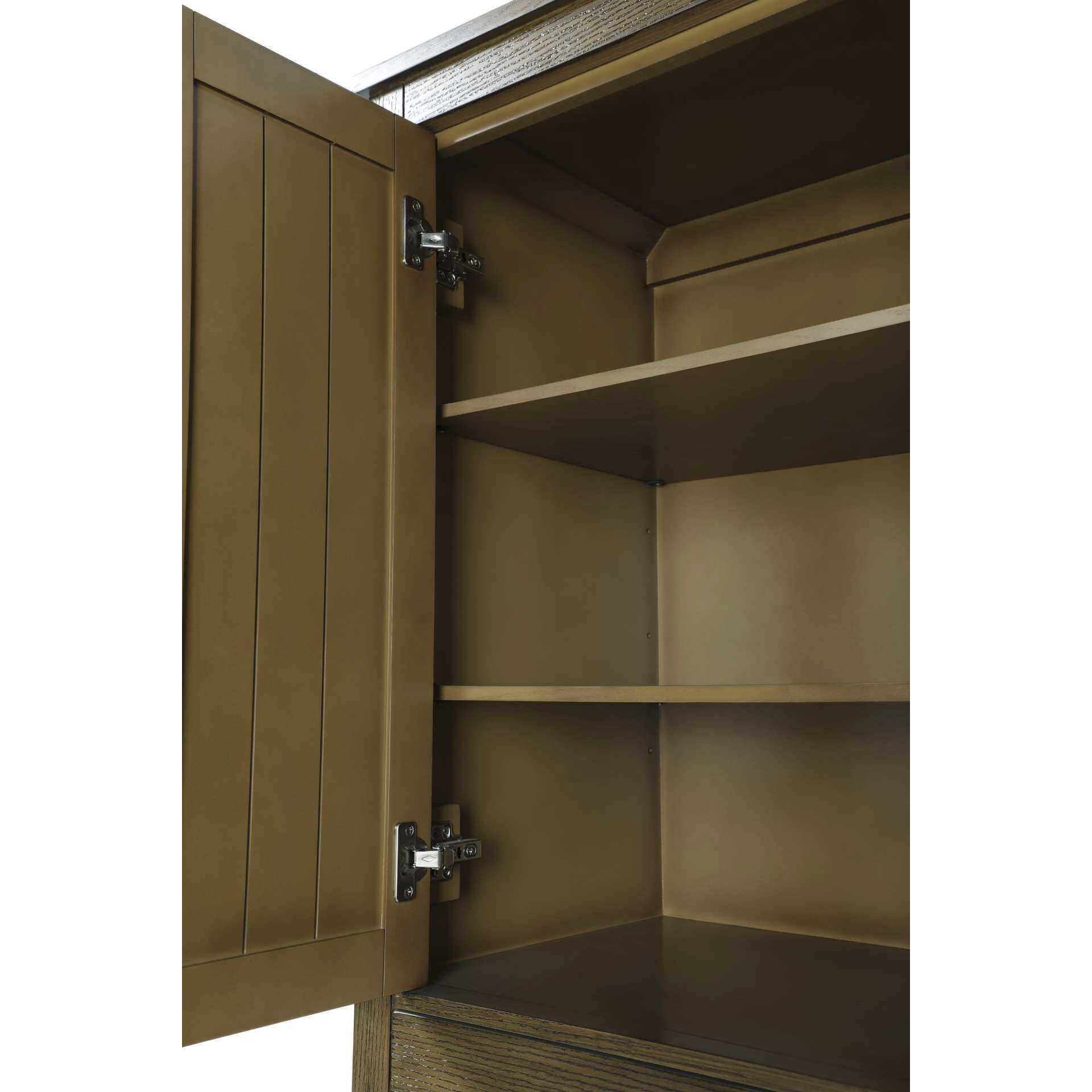 Chase Hazel Oak Bathroom Storage Cabinet