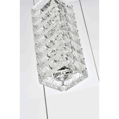 Aston 12 Light 28 inch Chrome Pendant Ceiling Light